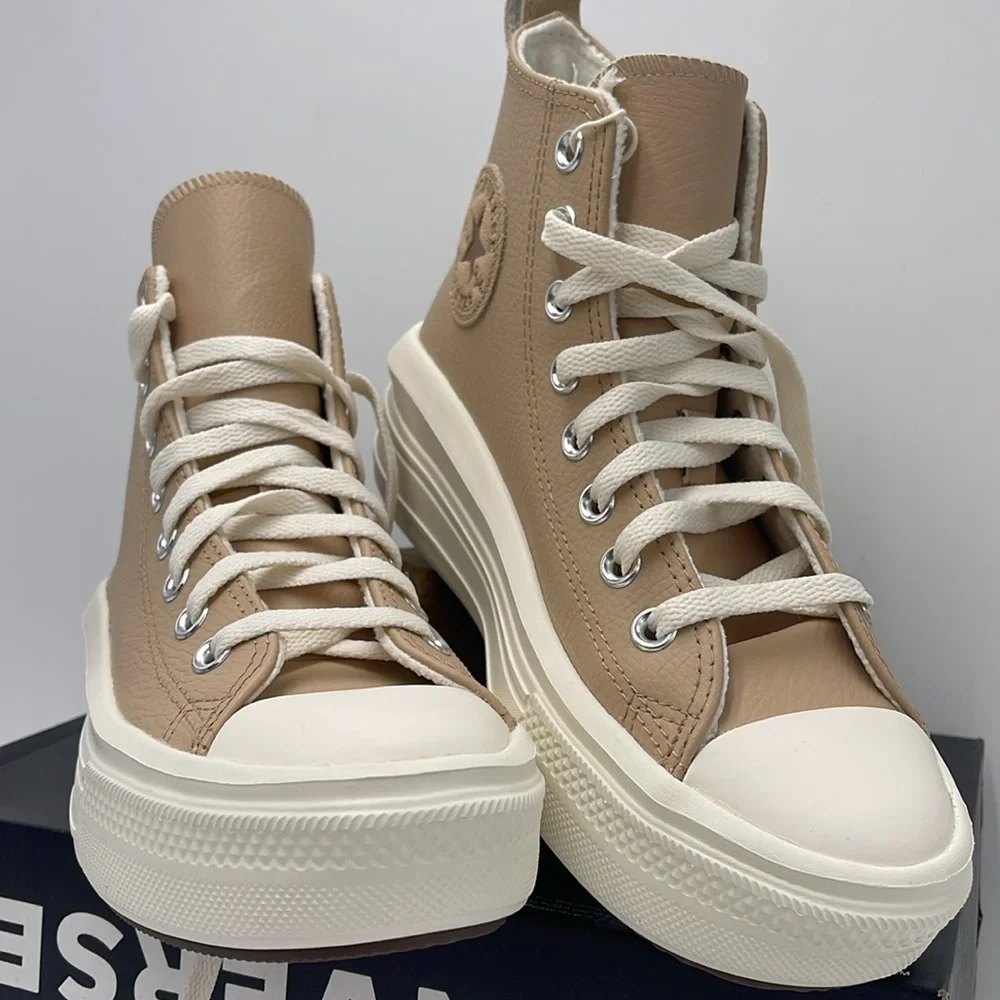 Converse WMNS Tan High-Top Leather Platform Sneakers A09261C
CTAS MOVE HI WARM - Picture 5 of 16